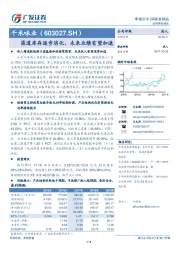 渠道库存逐步消化，未来业绩有望加速