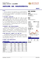 业绩符合预期，粘胶、纯碱业务延续增长势头