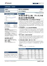 2017年三季报点评：旺季来临景气上扬，中小尺寸面板龙头业绩再超预期