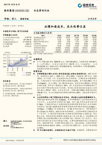 业绩加速成长,龙头优势凸显