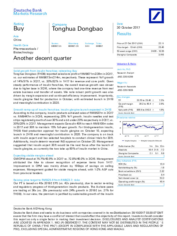 Another decent quarter