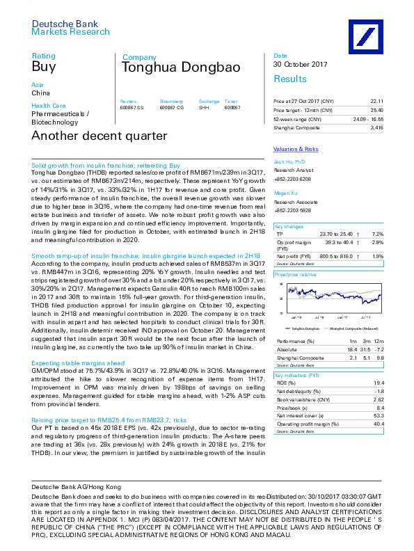 Another decent quarter