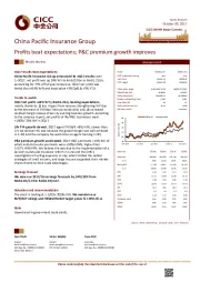 Profits beat expectations; P&C premium growth improves