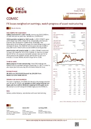 FX losses weighed on earnings; watch progress of asset restructuring