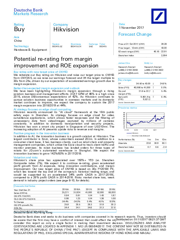 Potential re-rating from margin improvement and ROE expansion