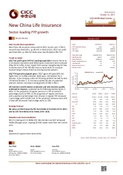 Sector-leading FYP growth