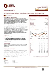 3Q17 meet expectations; DHL-Sinotrans earnings significantly up