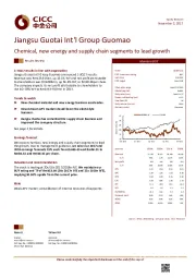 Chemical, new energy and supply chain segments to lead growth