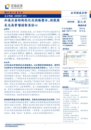 加速业务结构优化及战略整合，控股股东及高管增持彰显信心
