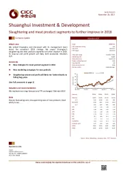 Slaughtering and meat product segments to further improve in 2018