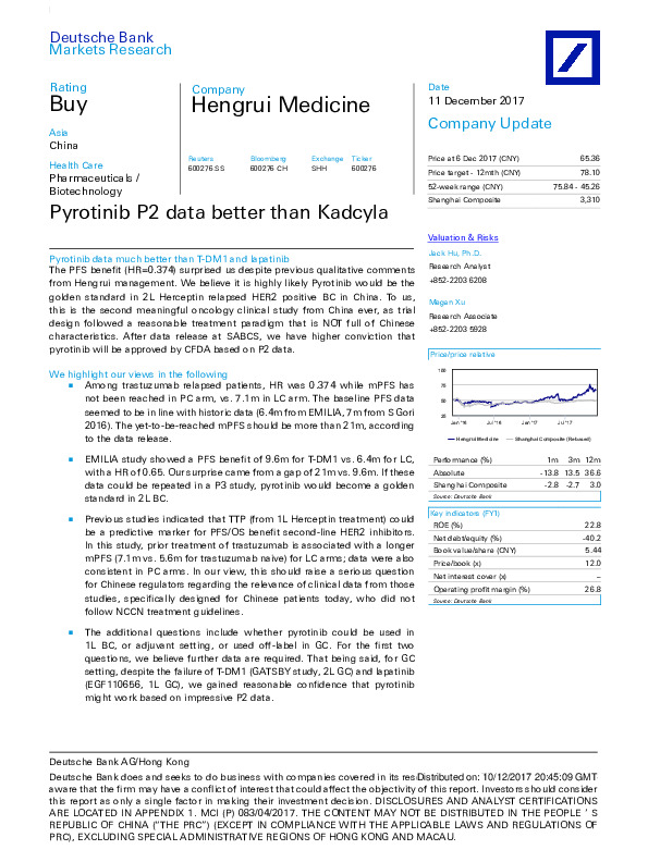 Pyrotinib P2 data better than Kadcyla