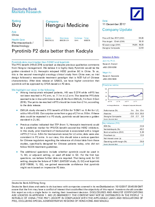 Pyrotinib P2 data better than Kadcyla