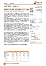 业绩重回高增长通道，平台+战略独立价值应予重视