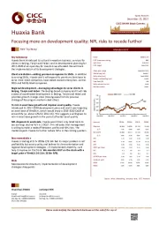 Focusing more on development quality; NPL risks to recede further