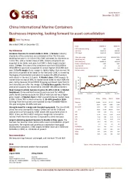 Businesses improving, looking forward to asset consolidation