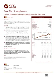 Outlook for promising annual results to boost the share price