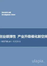 深度报告:自主强势创业绩弹性 产业升级催化新空间