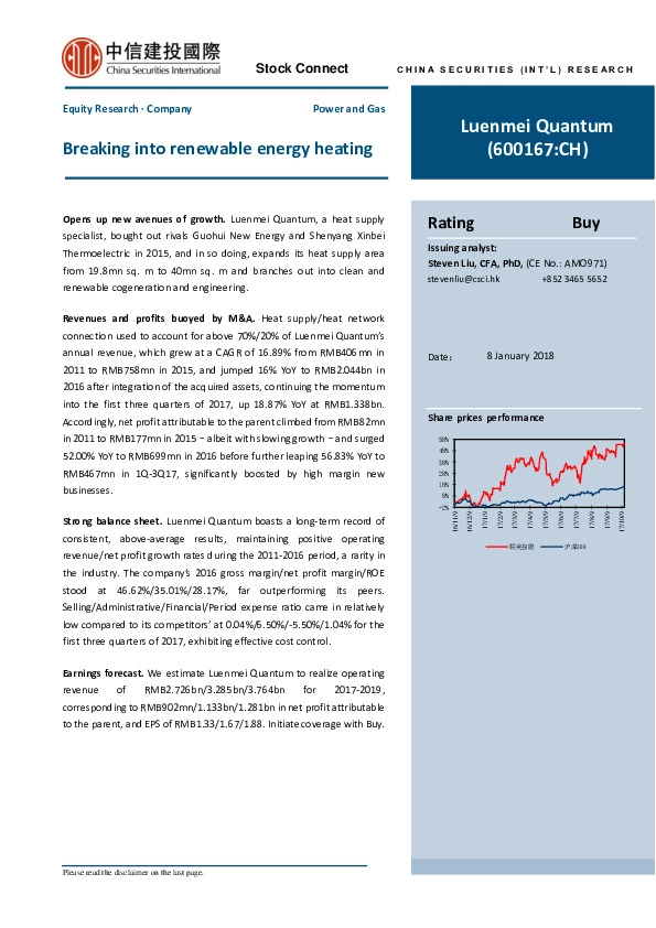 Breaking into renewable energy heating