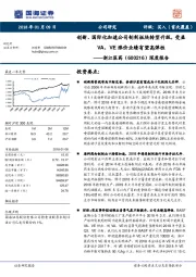 深度报告：创新、国际化加速公司制剂板块转型升级，受益VA、VE涨价业绩有望高弹性