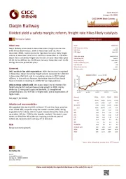Divided yield a safety margin; reform, freight rate hikes likely catalysts