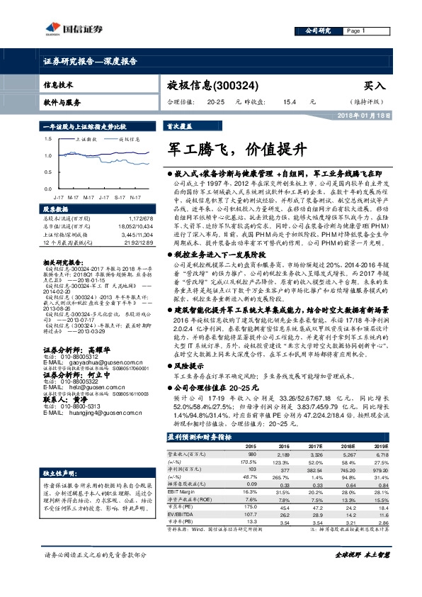 军工腾飞，价值提升