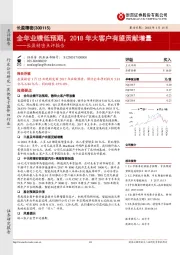 长盈精密点评报告：全年业绩低预期，2018年大客户有望贡献增量