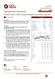Full year output +25.8%, average selling price recovered, as expected