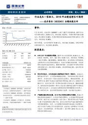 业绩快报点评：行业龙头一家独大，2018年业绩高增长可期待