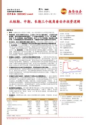 从短期、中期、长期三个视角看安井投资逻辑