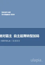 深度报告：成熟龙头绝对霸主 自主起舞转型加码