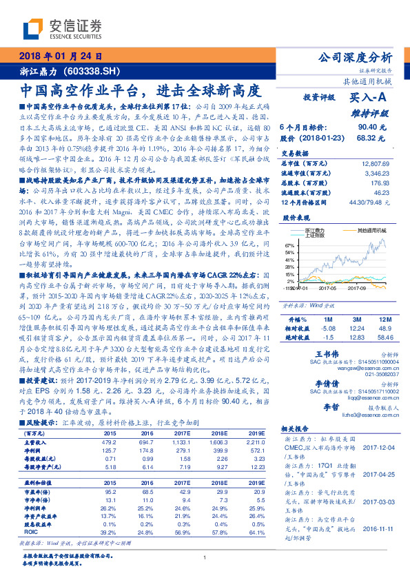 中国高空作业平台，进击全球新高度
