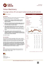 Passenger vehicle, AFV and export markets provide growth potential