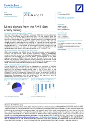 Mixed signals from the RMB13bn equity raising