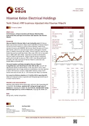 York China’s VRF business injected into Hisense Hitachi