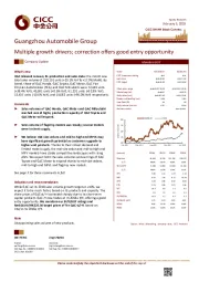 Multiple growth drivers;correction offers good entry opportunity