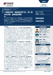 1月销售点评：销售喜迎开门红，向一线龙头冲刺，重申强烈推荐