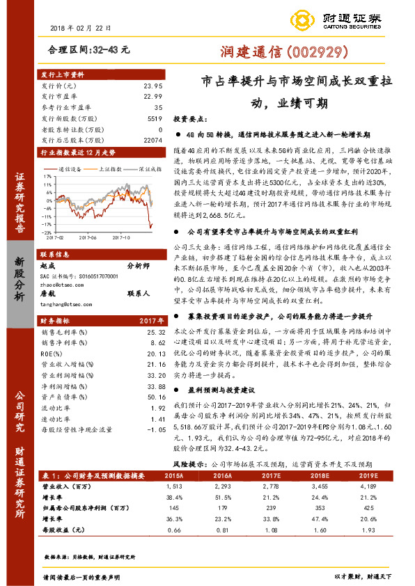 市占率提升与市场空间成长双重拉动，业绩可期