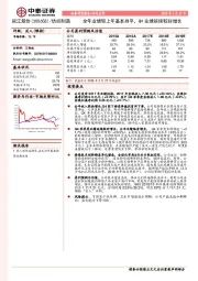 全年业绩较上年基本持平，Q4业绩延续较好增长