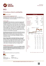 PV business critical to profitability