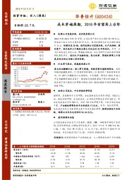 成长穿越周期,2018年有望再上台阶
