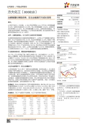 业绩高增长表现优秀，双主业格局打开成长空间