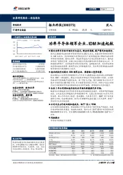 功率半导体领军企业，IDM加速起航