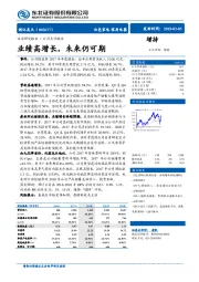 业绩高增长，未来仍可期