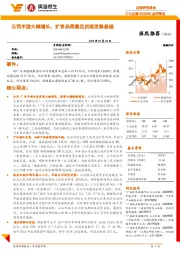 公司手游大幅增长,扩宽品类奠定后续发展基础
