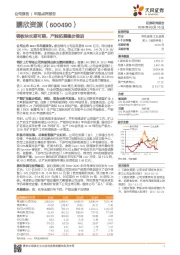 铜板块长期可期，产能拓展稳步推进