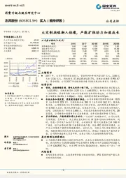 大定制战略渐入佳境，产能扩张助力加速成长