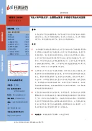 飞凯材料年报点评：业绩符合预期 多领域布局助未来发展