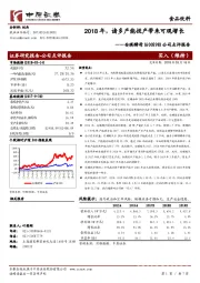 公司点评报告：2018年，诸多产能投产带来可观增长