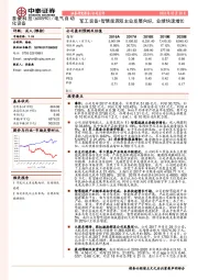 军工装备+智慧能源双主业发展向好，业绩快速增长