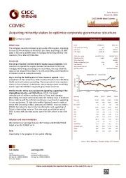 Acquiring minority stakes to optimize corporate governance structure